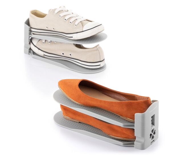 Organizador de sapatos regulável sholzzer innovagoods 6 unidades