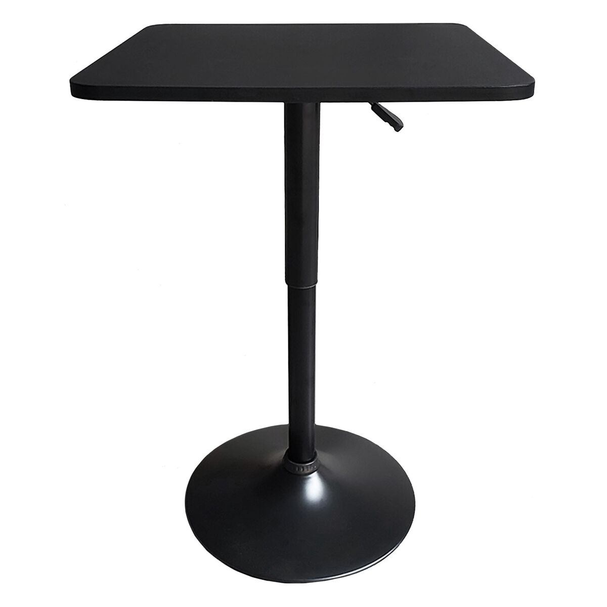 Mesa de bar quadrada luke noire 57x57x88cm