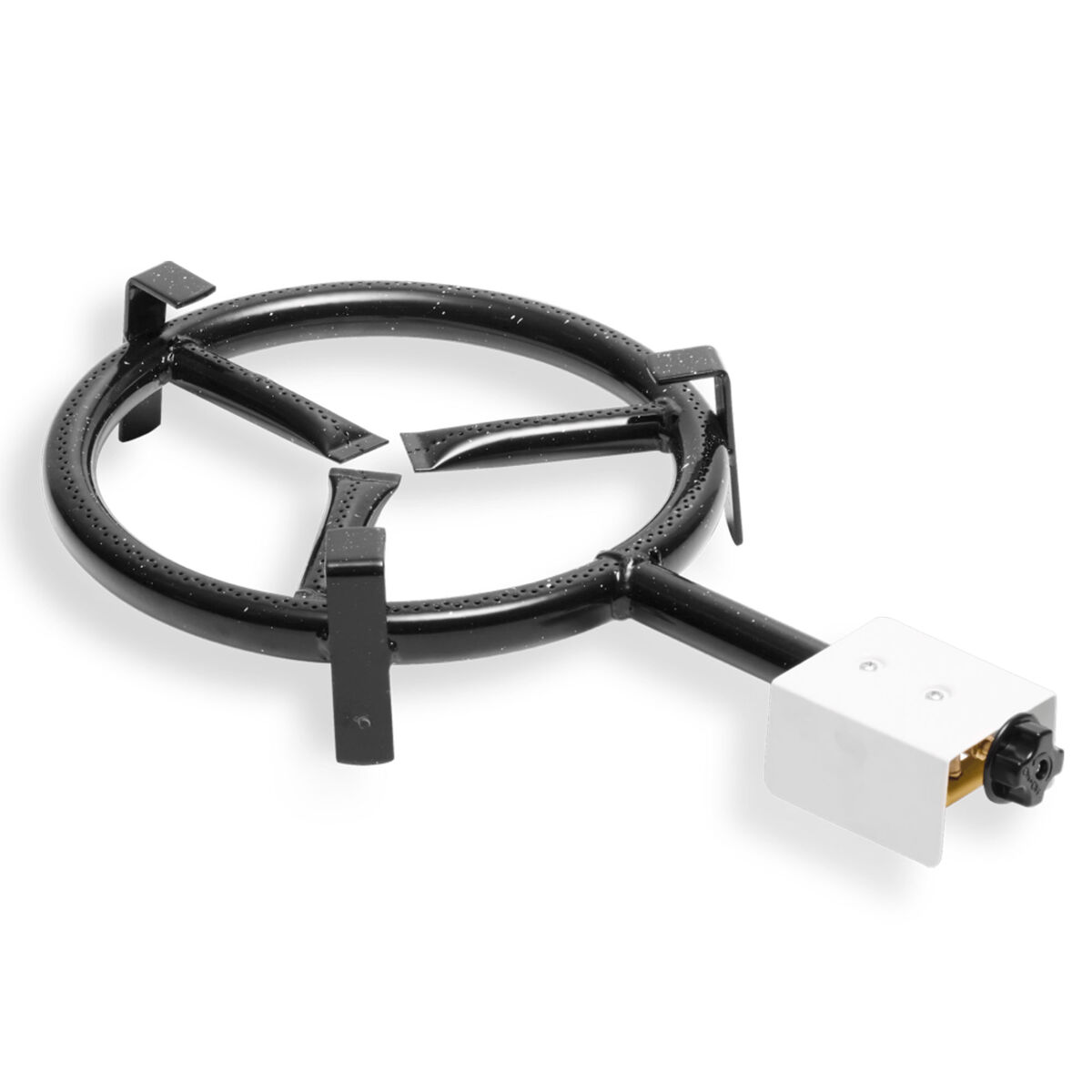 Briebe mod300 paellero aro 30cm, queimador à gaz butano, adequado para panela de paella de 36 a 42 cm ø, , noir