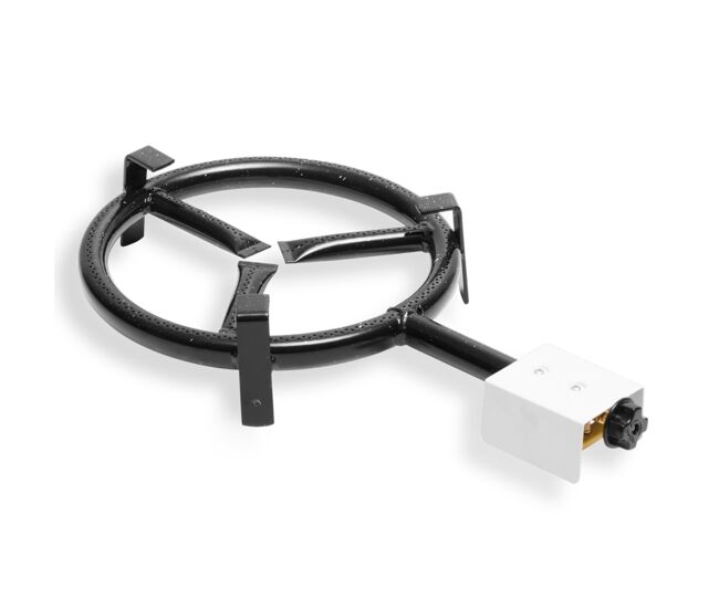 Briebe mod300 paellero aro 30cm, queimador à gaz butano, adequado para panela de paella de 36 a 42 cm ø, , noir