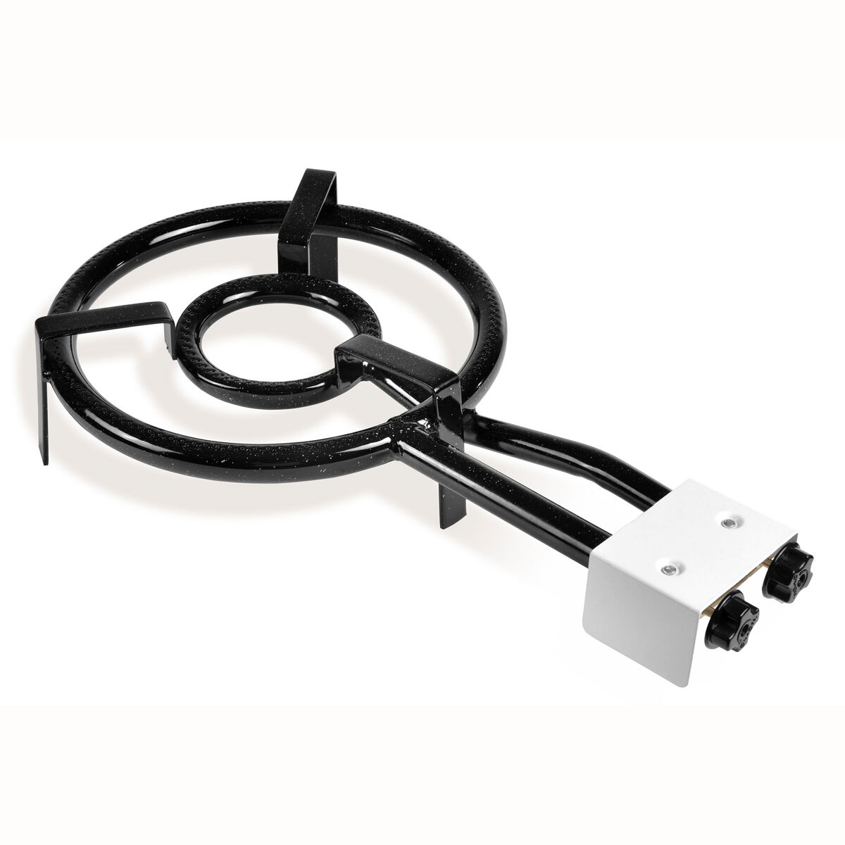 Briebe mod350 paellero duplo aro 35-15cm, queimador à gaz butano, adequado para panela de paella de 24 a 50 cm ø, , noir