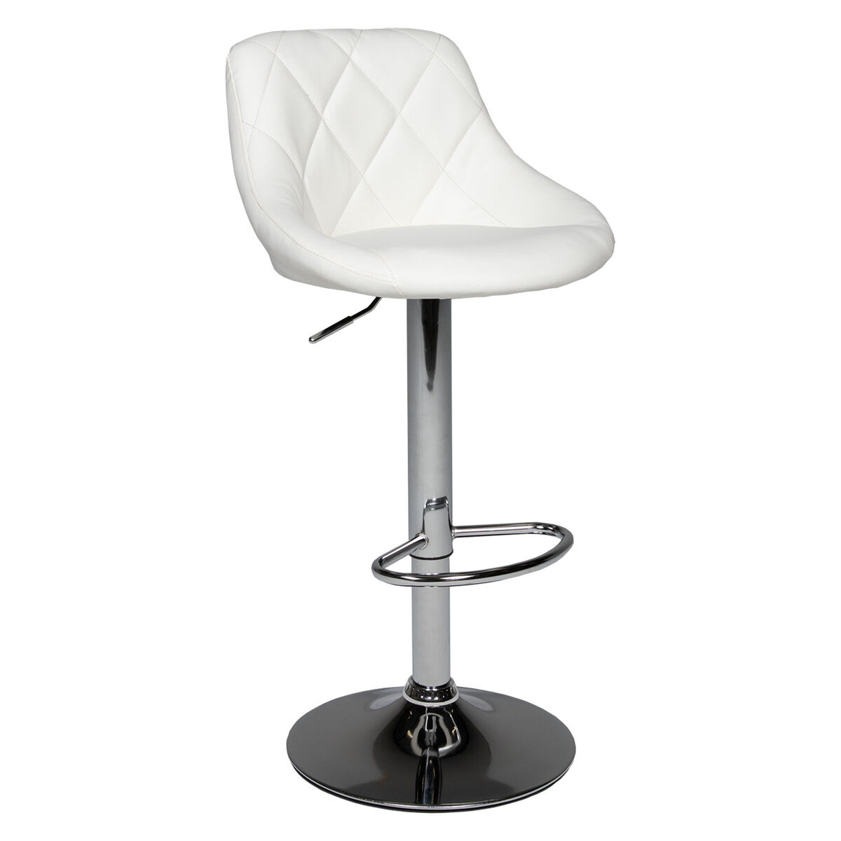 Banco de bar jasper 48×46×106 cm cor blanc