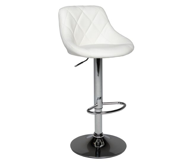 Banco de bar jasper 48×46×106 cm cor blanc