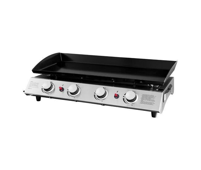 Plancha a gás valencia - 4 queimadores 10kw