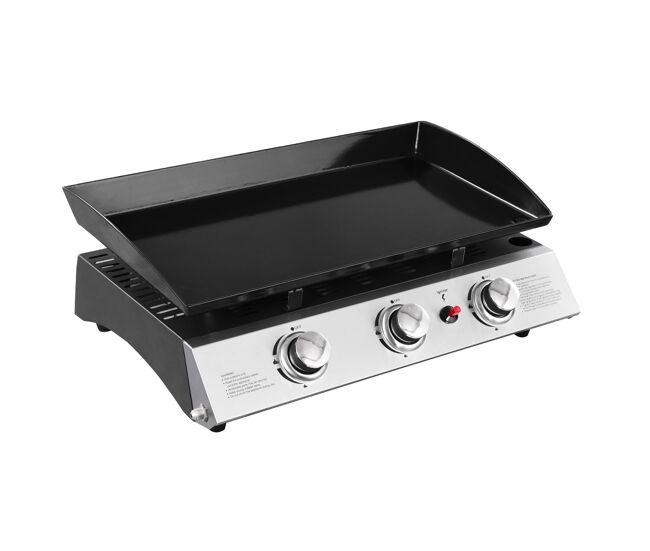 Plancha à gaz Séville - 3 brûleurs 7,5kw