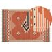 Beliani Kilim GAVAR 160x230 Beliani Kilim GAVAR 160x230 Laranja