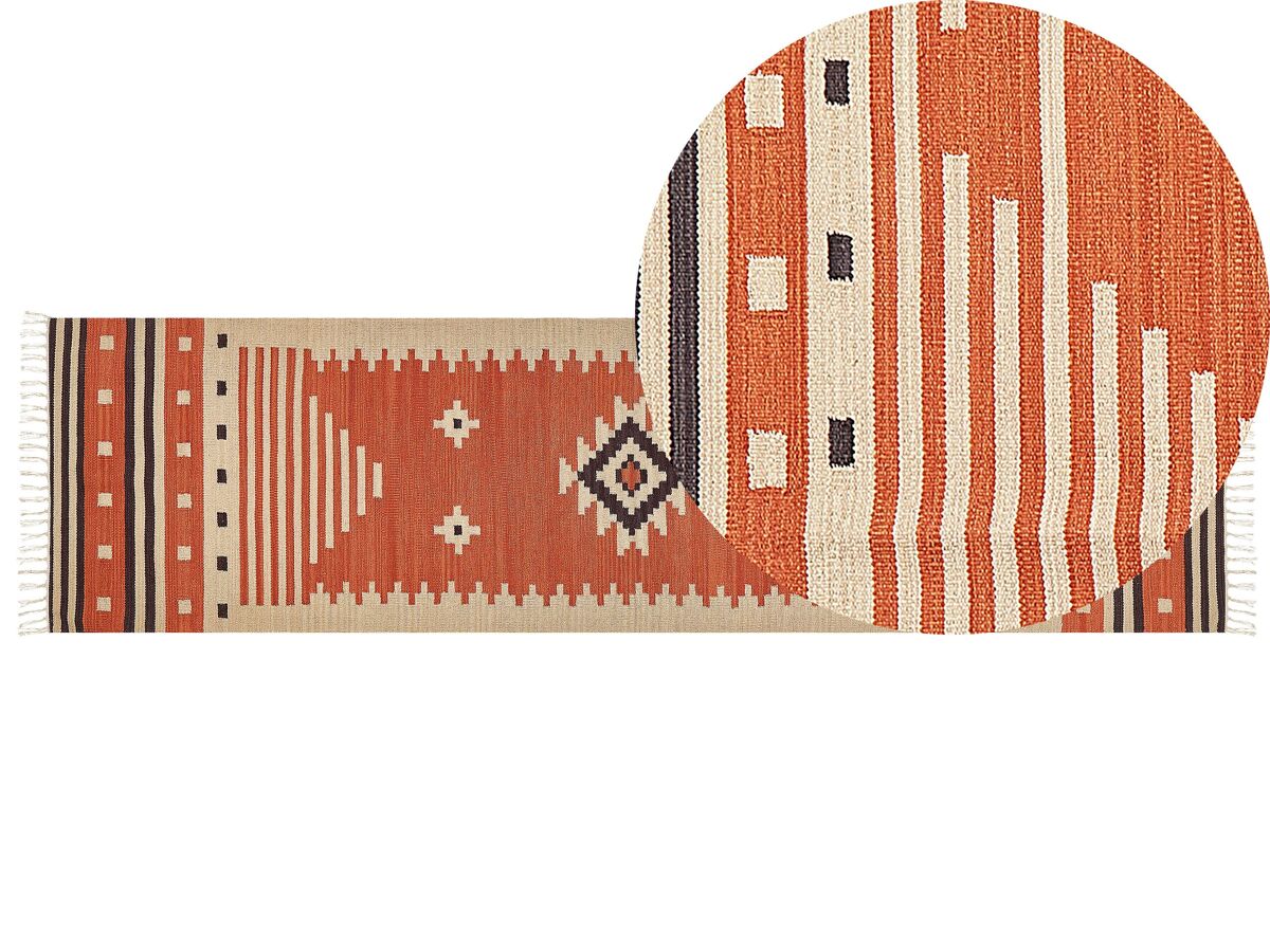 Beliani Kilim GAVAR 80x300