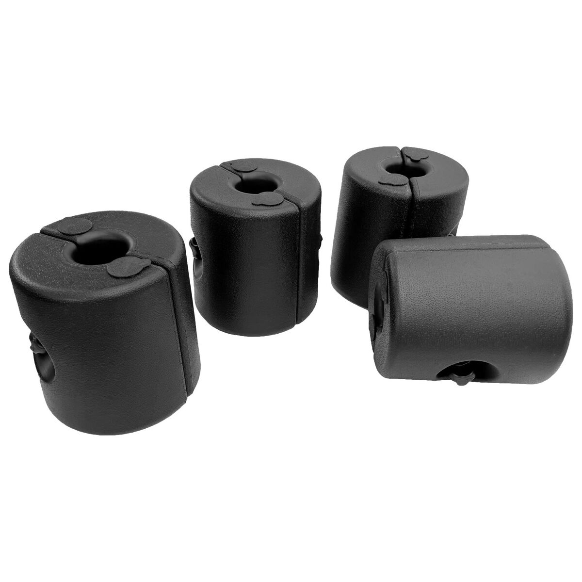Conjunto de 4 balastros carnac para tendas de festas cor noir