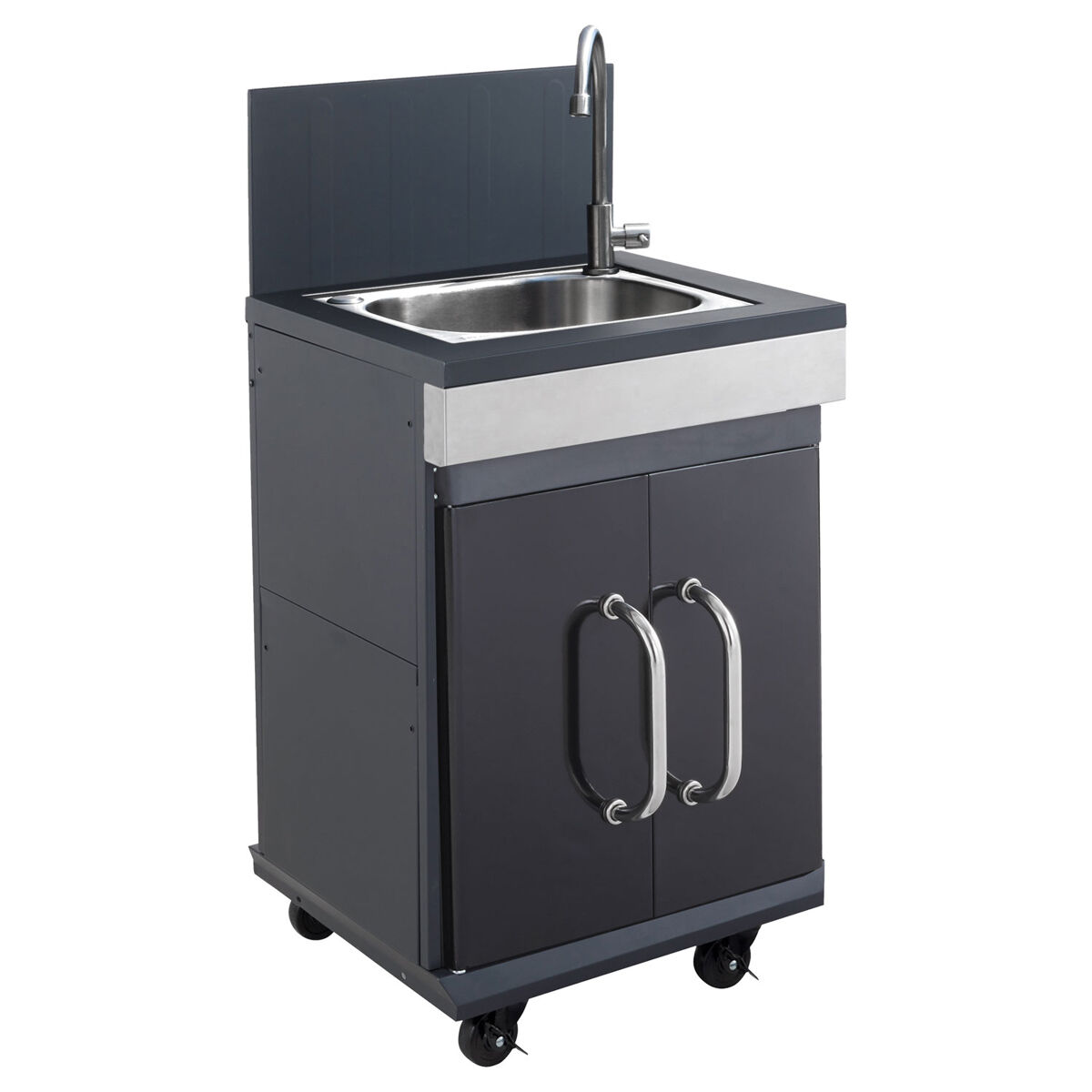 Cook'in garden - armário lateral com lava-loiça fidgi