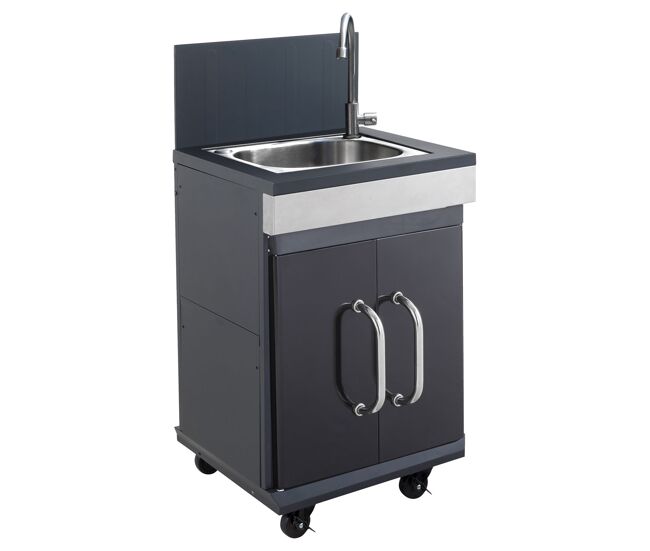 Cook'in garden - armário lateral com lava-loiça fidgi