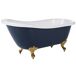 Beliani Banheira autónoma CAYMAN 76x170 Beliani Banheira autónoma CAYMAN 76x170 Azul