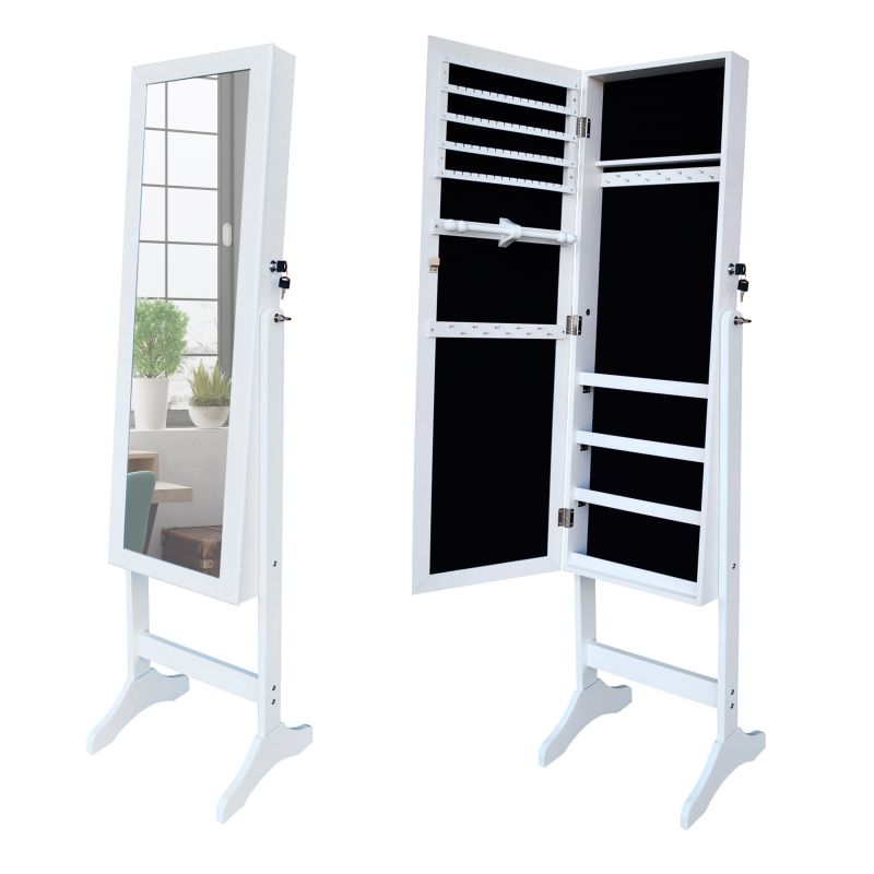 Espelho de jóias de chão 40x36