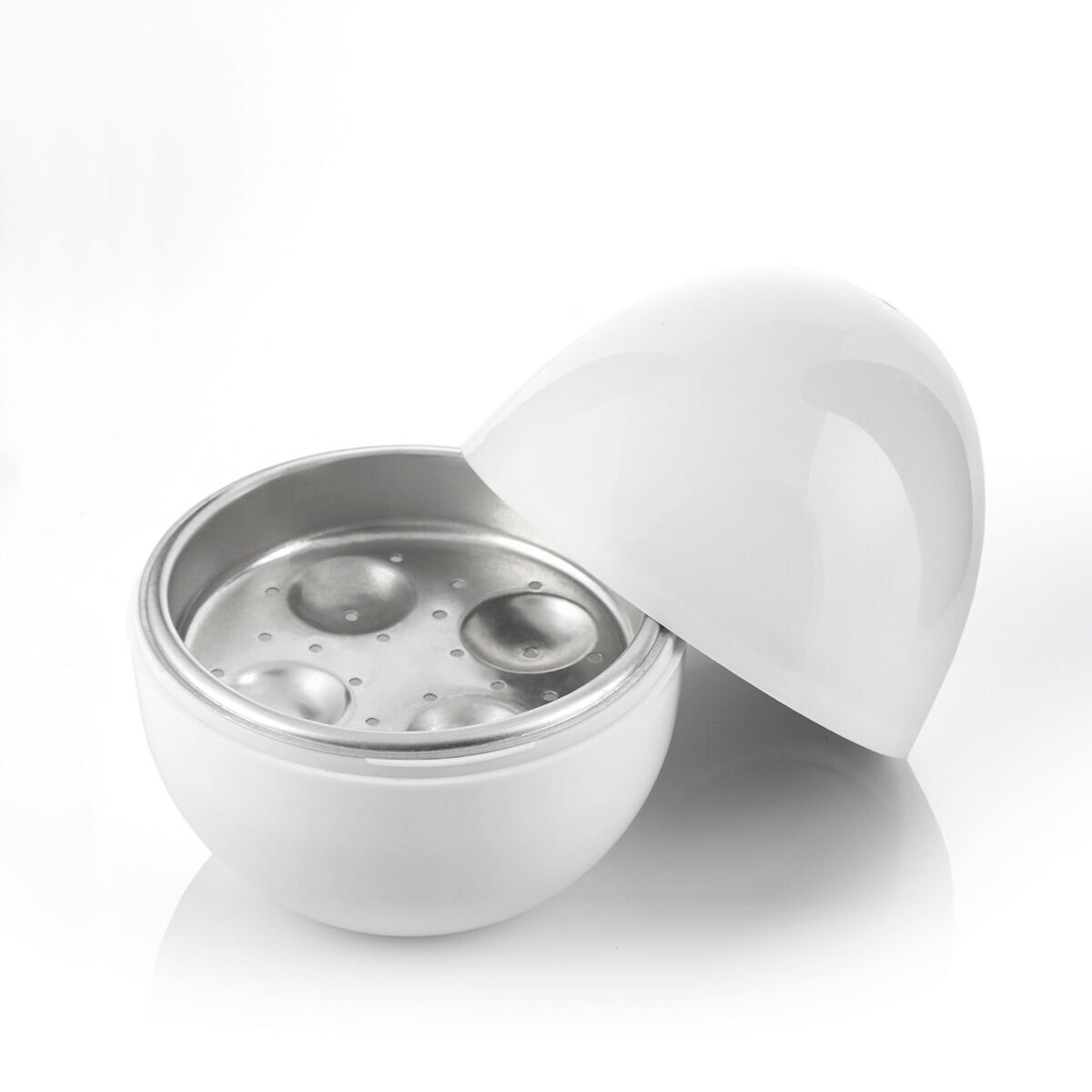 Cozedor de ovos para o micro-ondas com livro de receitas boilegg innovagoods