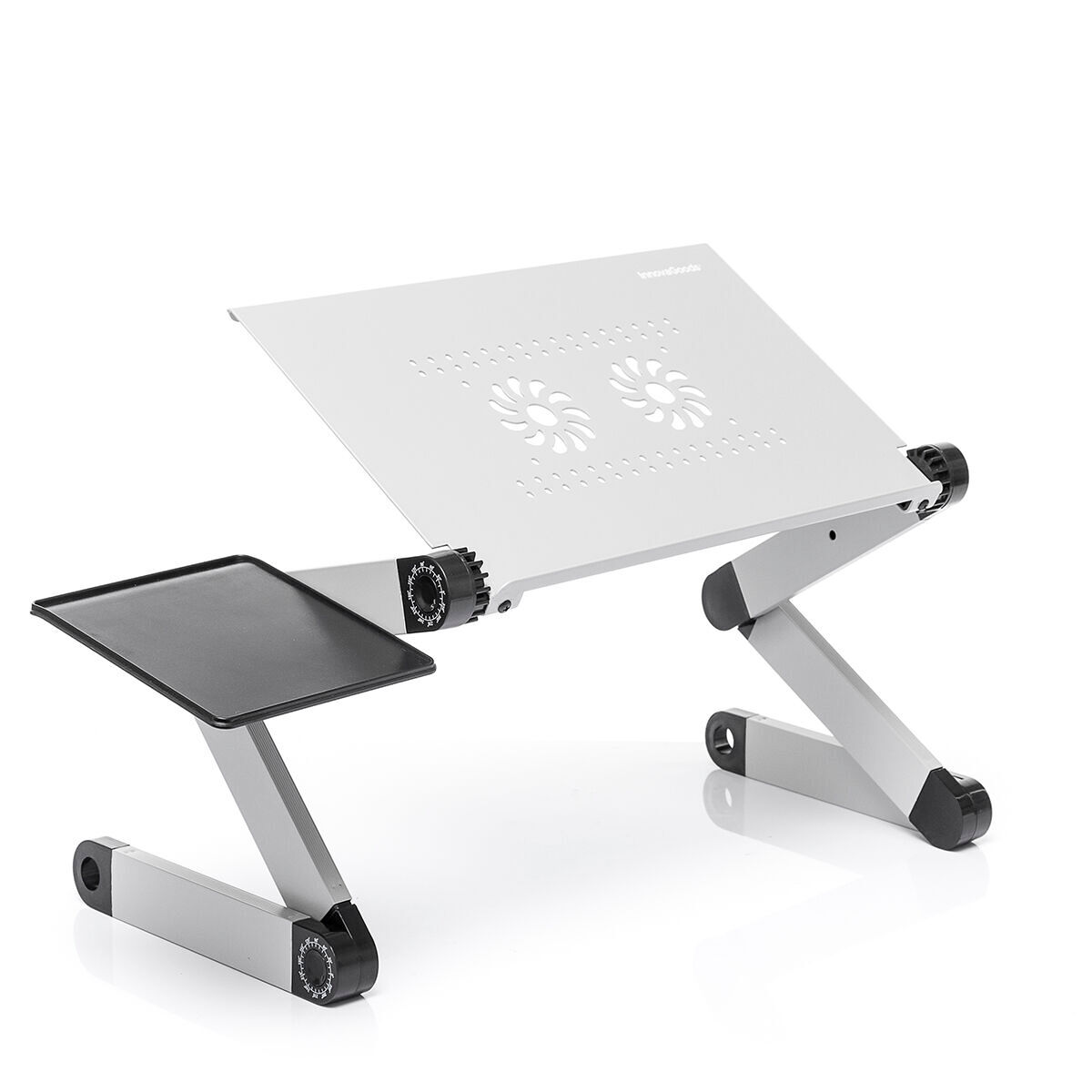 Mesa multi-posições ajustável para portáteis omnible innovagoods