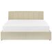 Beliani Cama con almacenaje Piel sintética DREUX 171x214 Beliani Cama con almacenaje Piel sintética DREUX 171x214 Bege