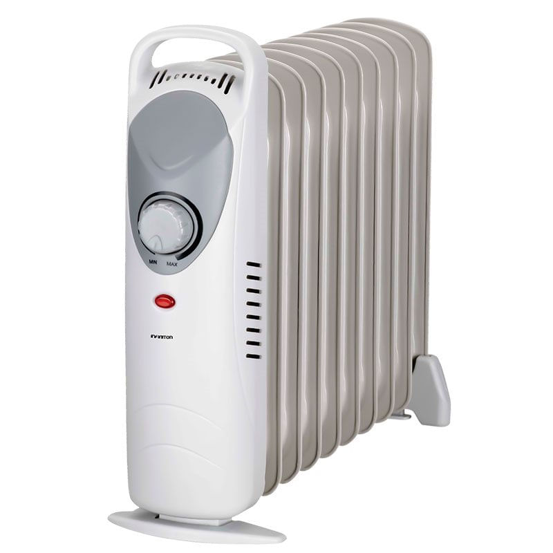 Infiniton horm-1000 1000w mini radiador de óleo com controlo mecânico branco