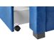 Beliani Cama con cajones Terciopelo LIEVIN 145x217 Beliani Cama con cajones Terciopelo LIEVIN 145x217 Azul Marino