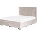 Beliani Cama con cajones Terciopelo LIEVIN 165x217 Beliani Cama con cajones Terciopelo LIEVIN 165x217 Azul Marino