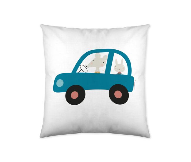 Tampa de almofada vazia carros 40x40 cm