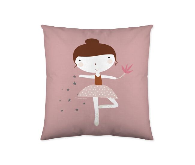 Capa de almofada vazia bailarina 40x40 cm