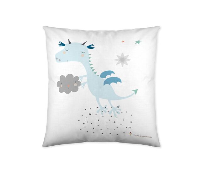 Capa de almofada vazia dragão mágico 40x40 cm
