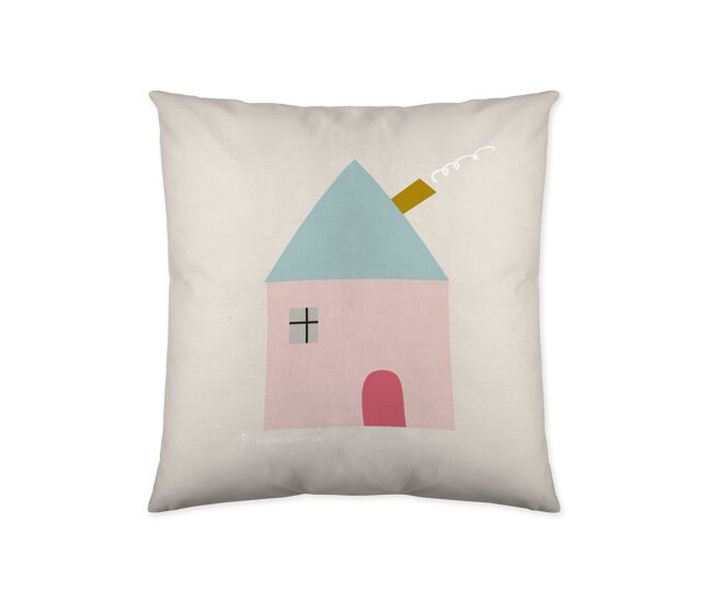 Capa de almofada vazia unicórnio branco 40x40 cm