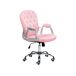 Beliani Silla de oficina PRINCESS Beliani Silla de oficina PRINCESS Branco