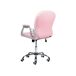 Beliani Silla de oficina PRINCESS Beliani Silla de oficina PRINCESS Branco