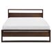 Beliani Cama Pinho GIULIA 165x213 Beliani Cama Pinho GIULIA 165x213 Castanho