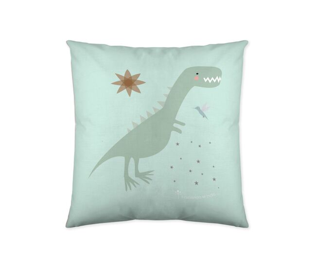 Capa de almofada vazia verde jurasic 40x40 cm