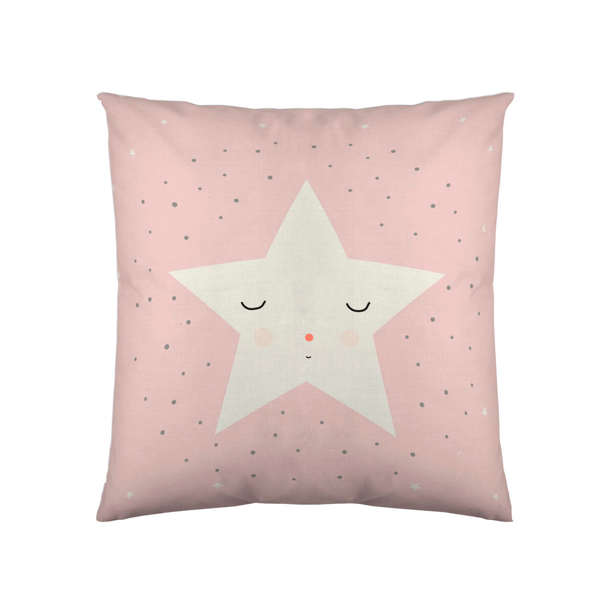 Happy star capa almofada vazia 40x40 cm