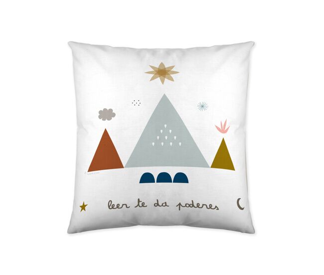 Capa de almofada vazia susanita azul 40x40 cm