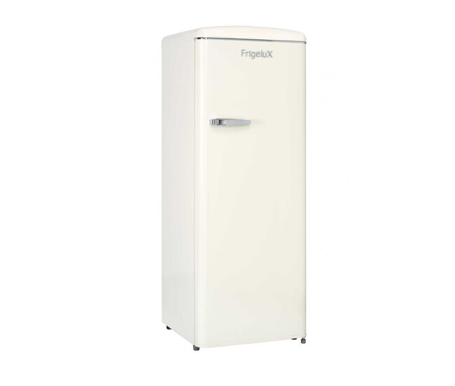 Frigorífico 1 porta com congelador - estilo retro / vintage - frigelux rf218rra++ - branco creme / white cream - classe e