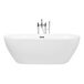 Beliani Bañera independiente CARRERA 75x150 Beliani Bañera independiente CARRERA 75x150 Branco