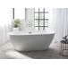 Beliani Bañera independiente CARRERA 75x150 Beliani Bañera independiente CARRERA 75x150 Branco