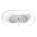 Beliani Bañera independiente CARRERA 75x150 Beliani Bañera independiente CARRERA 75x150 Branco