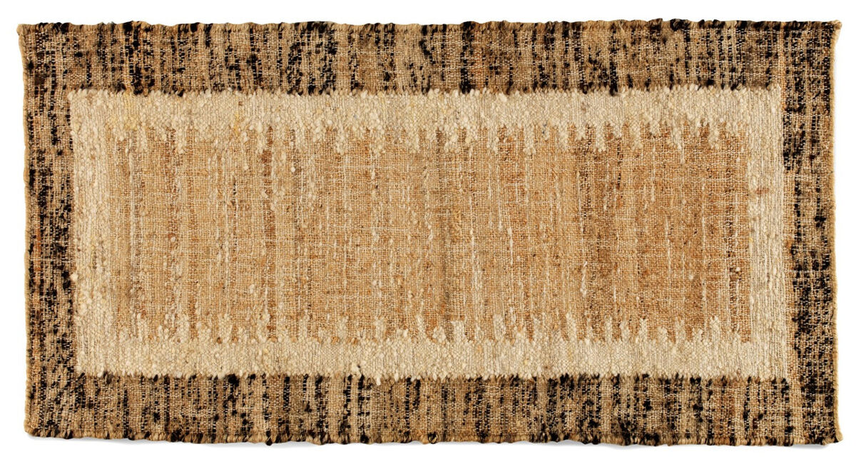 Tapete juta/lã/alg. 60x120cm