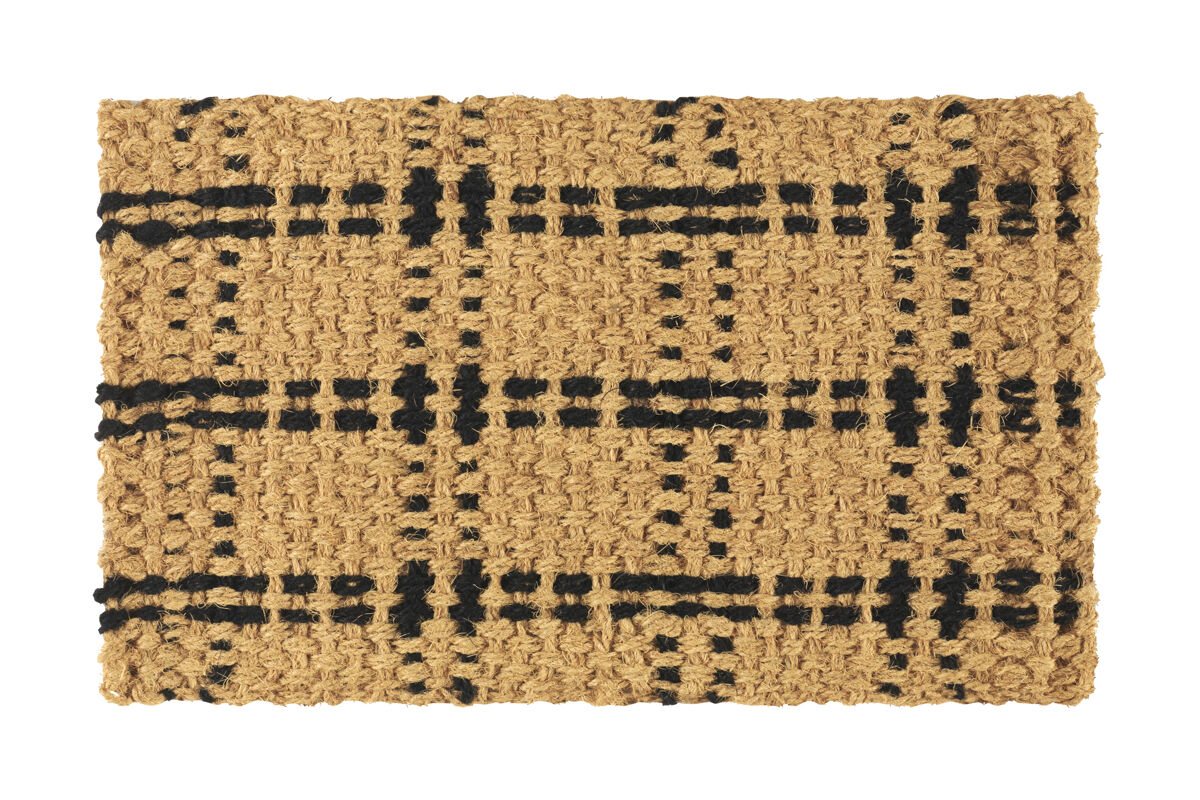 Tapete de fibra de coco 45x75 cm