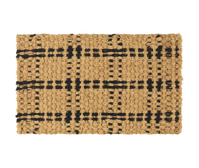 Tapete de fibra de coco 45x75 cm