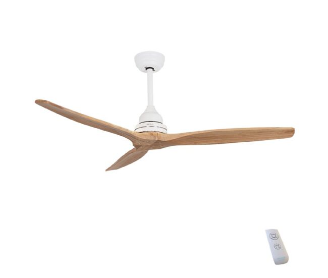 Cecotec ventoinha de teto de 65 w e 52’’ com luz led, comando à distância, 3 velocidades, 3 pás e modo winter-summer.
