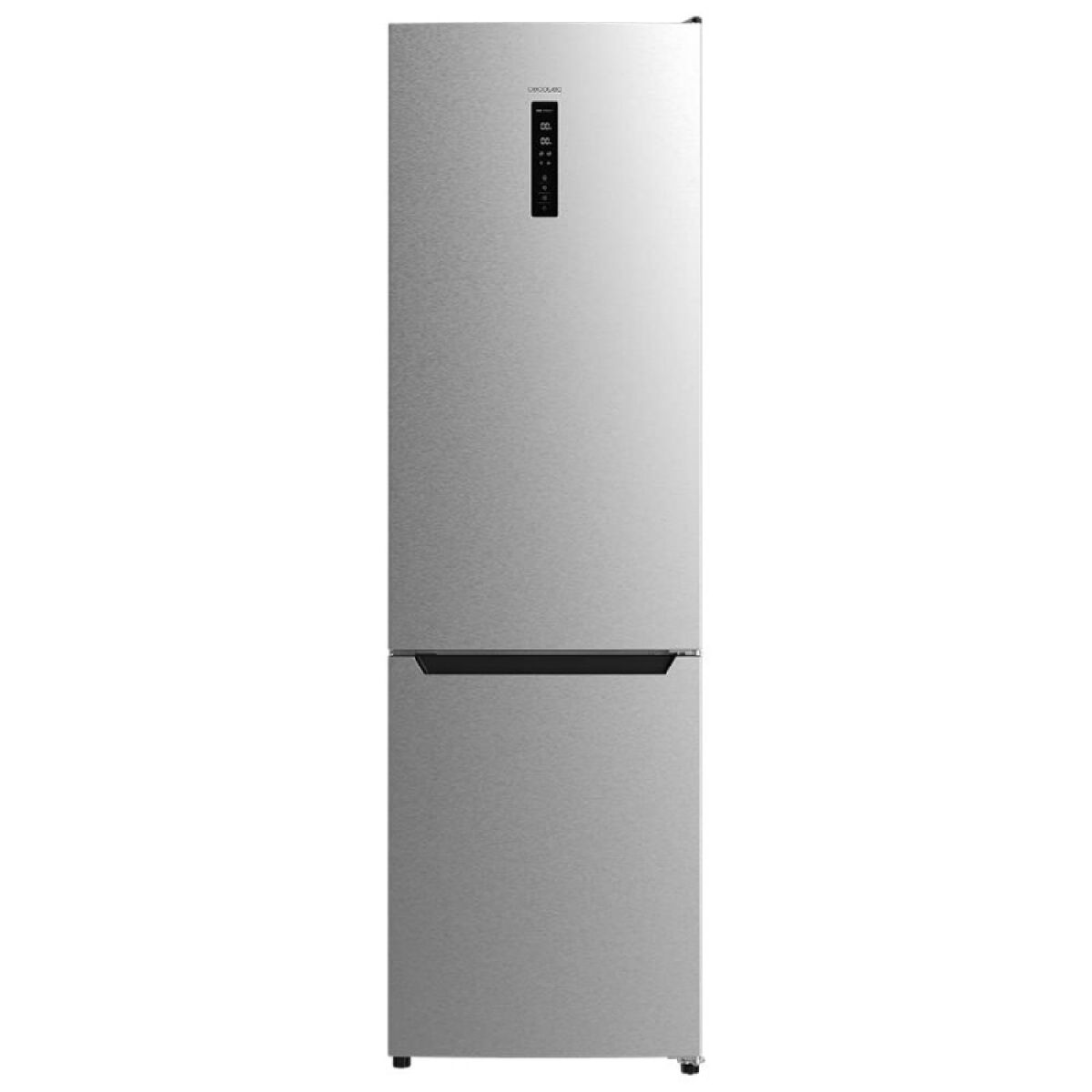 Cecotec frigorífico combi inox com capacidade de 356 l, 200 cm de altura e 60 cm de largura, classe d, com sistema multi air