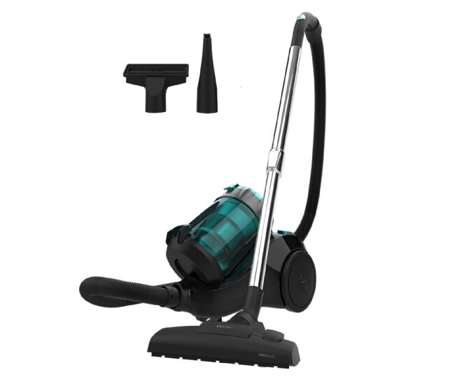 Cecotec aspirador conga rockstar multicyclonic compact de 800 w de potência. multiciclónico sem saco. capacidade máxima do