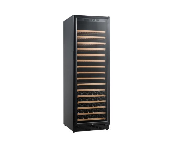 Cave de vinho 166 garrafas vinobox 168 gc 1t preto instalação livre ou encastre monotemperatura
