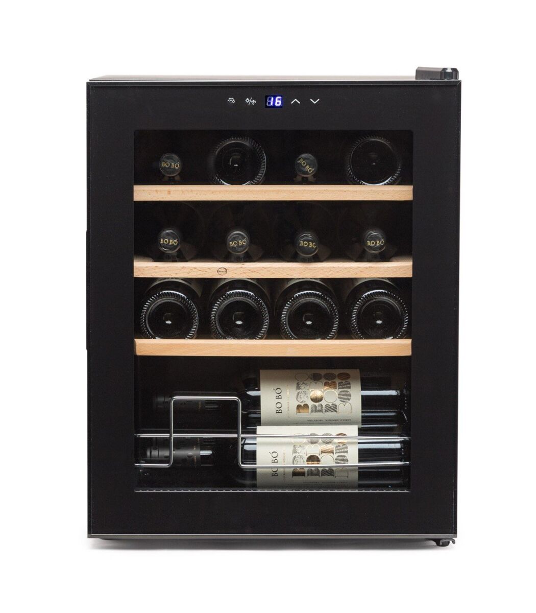 Cave de Vinho 16 garrafas Vinobox 16 PRO Monotemperatura Compressor