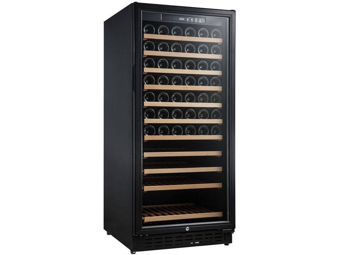 Cave de Vinho 111 garrafas Vinobox 110 GC 2T N Livre ou Encastre Duas Zonas de temperatura