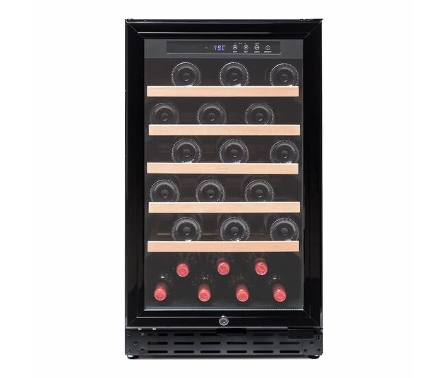 Cave de vinho 34 garrafas vinobox 40 gc 1t noir instalação livre ou encastre monotemperatura