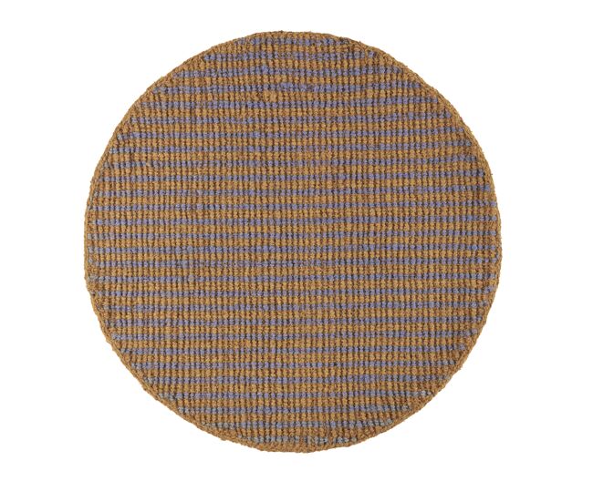 Tapete de fibra de coco 120 cm diam.