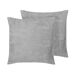 Beliani Almofada decorativa NOLANA 45x45 Beliani Almofada decorativa NOLANA 45x45 Cinza