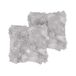 Beliani Almofada decorativa LUBHA 45x45 Beliani Almofada decorativa LUBHA 45x45 Cinza Claro