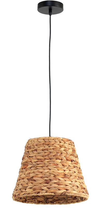 Lâmpada de teto de fibras naturais